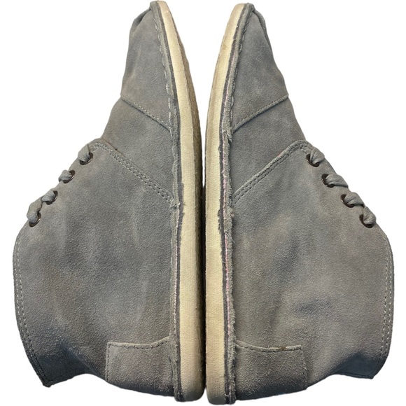 TOMS Womens Desert Boots Ash Grey Suede Botas Size 7 - Picture 5 of 8